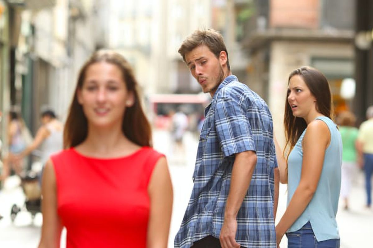 Distracted Boyfriend meme about GEM (Gem Health)