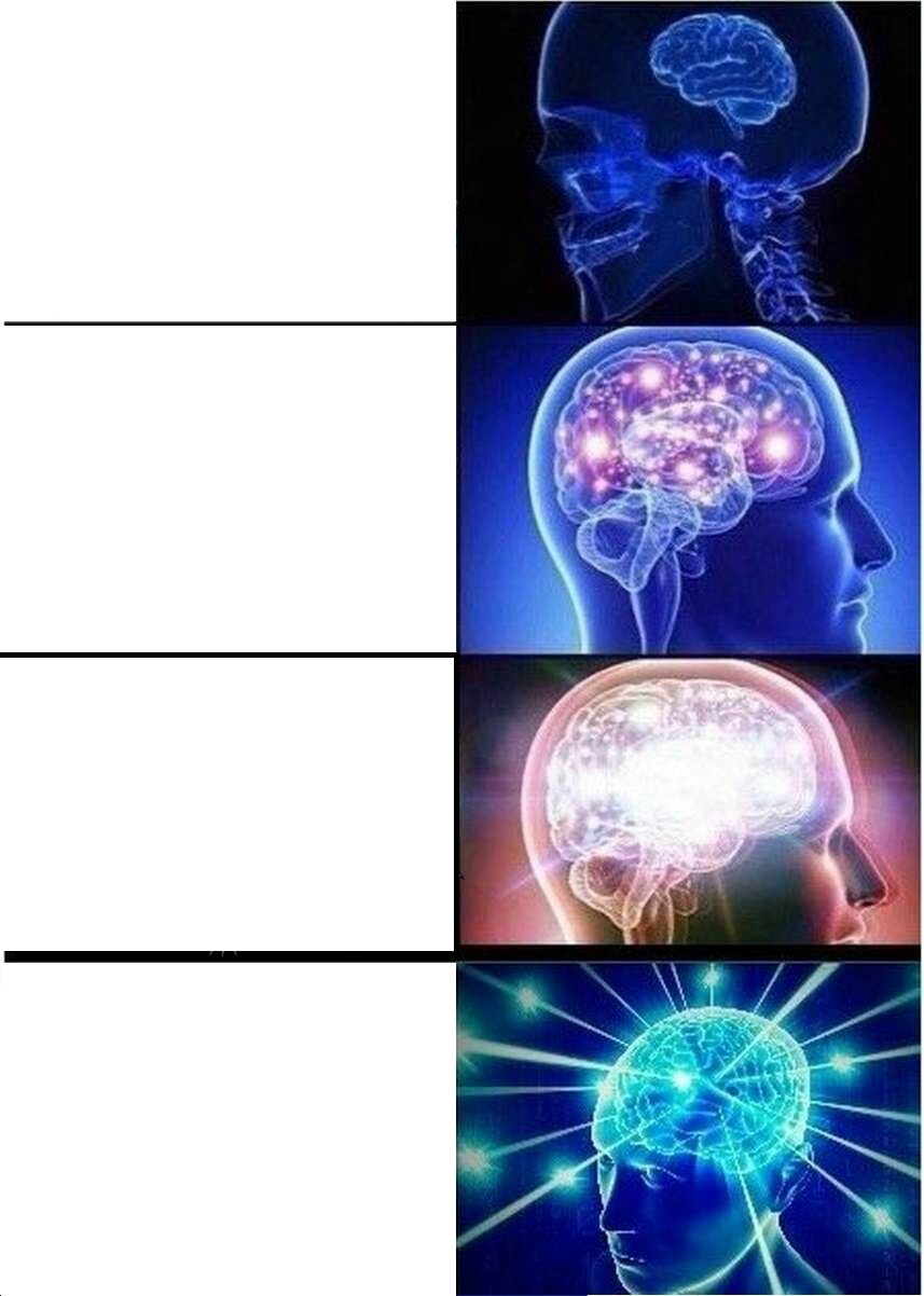 Expanding Brain meme about GEM (Gem Health)