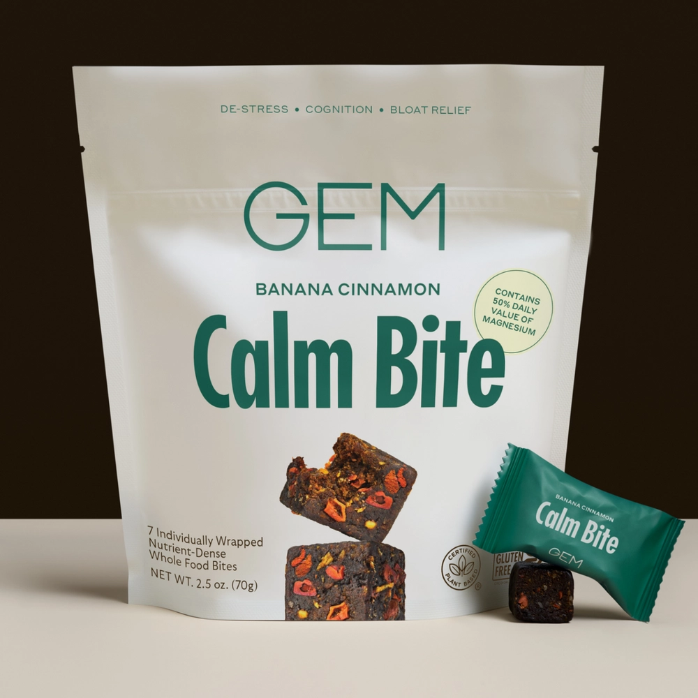 GEM Calm Bite - Banana Cinnamon